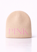 Pink Junky Ribbed Beanie